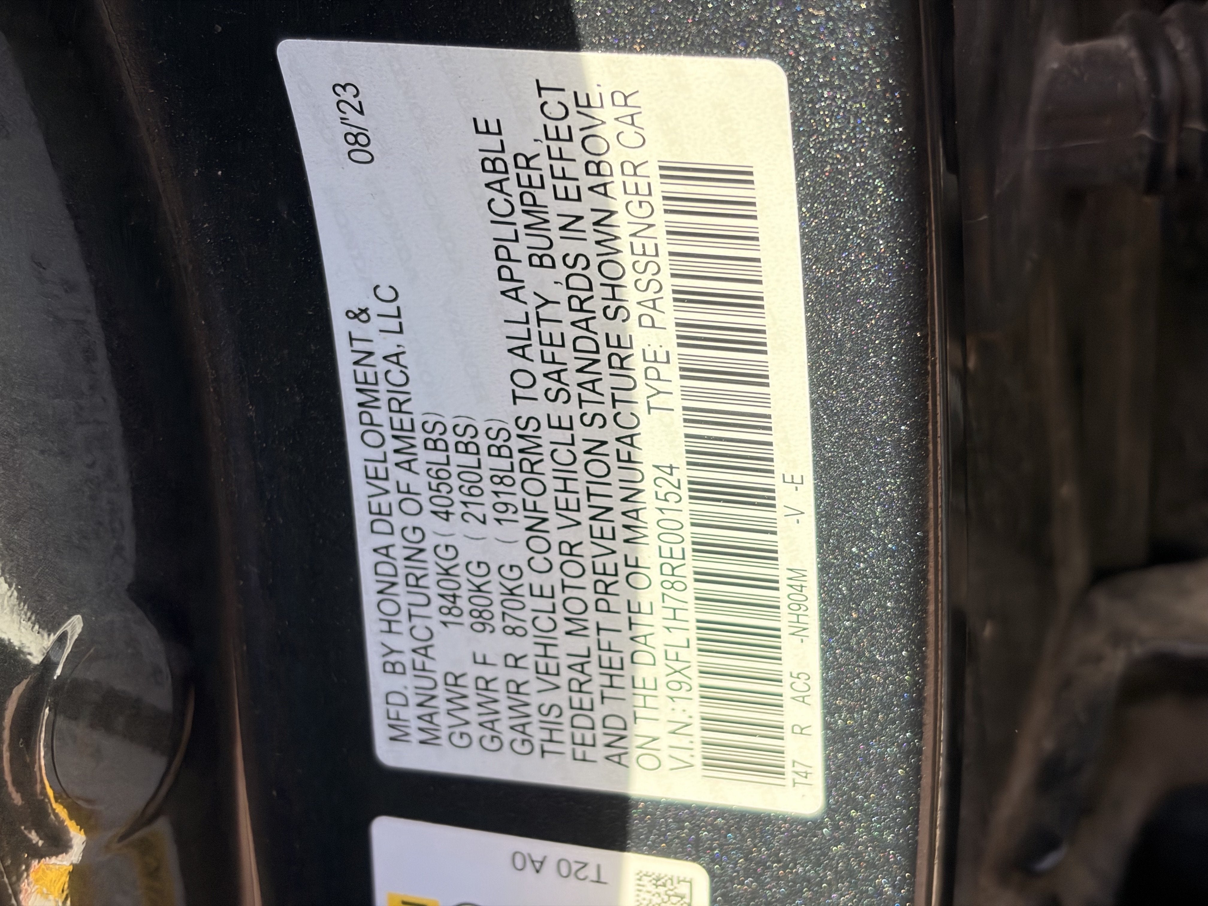 2024 Honda Civic Hatchback EX-L