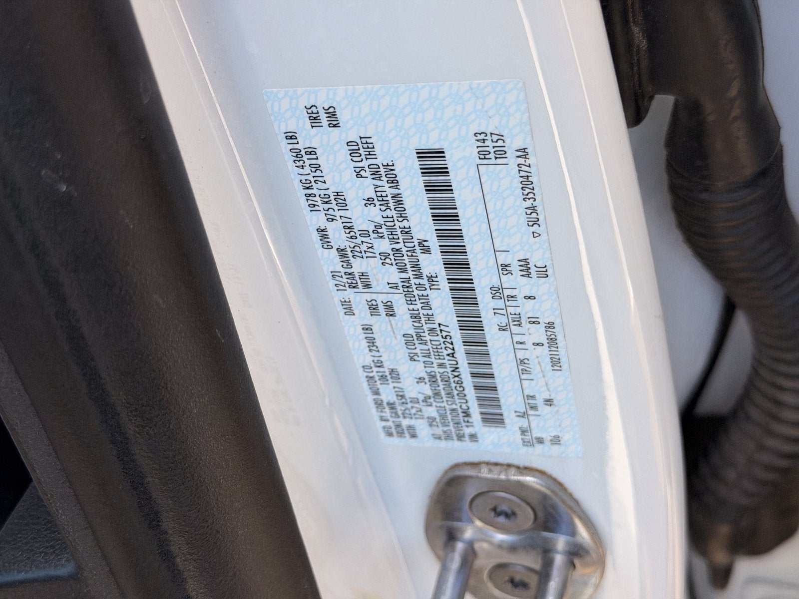 2022 Ford Escape SE