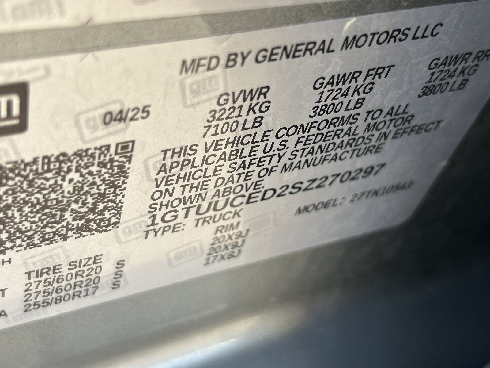2025 GMC Sierra 1500 Elevation