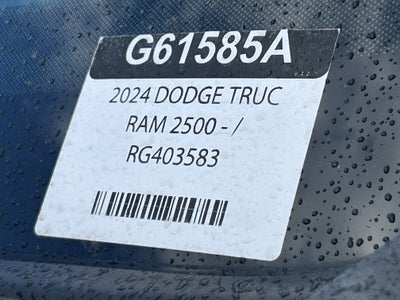 2024 RAM 2500 Laramie Crew Cab 4x4 6'4" Box