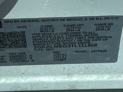 2026 GMC Terrain Elevation