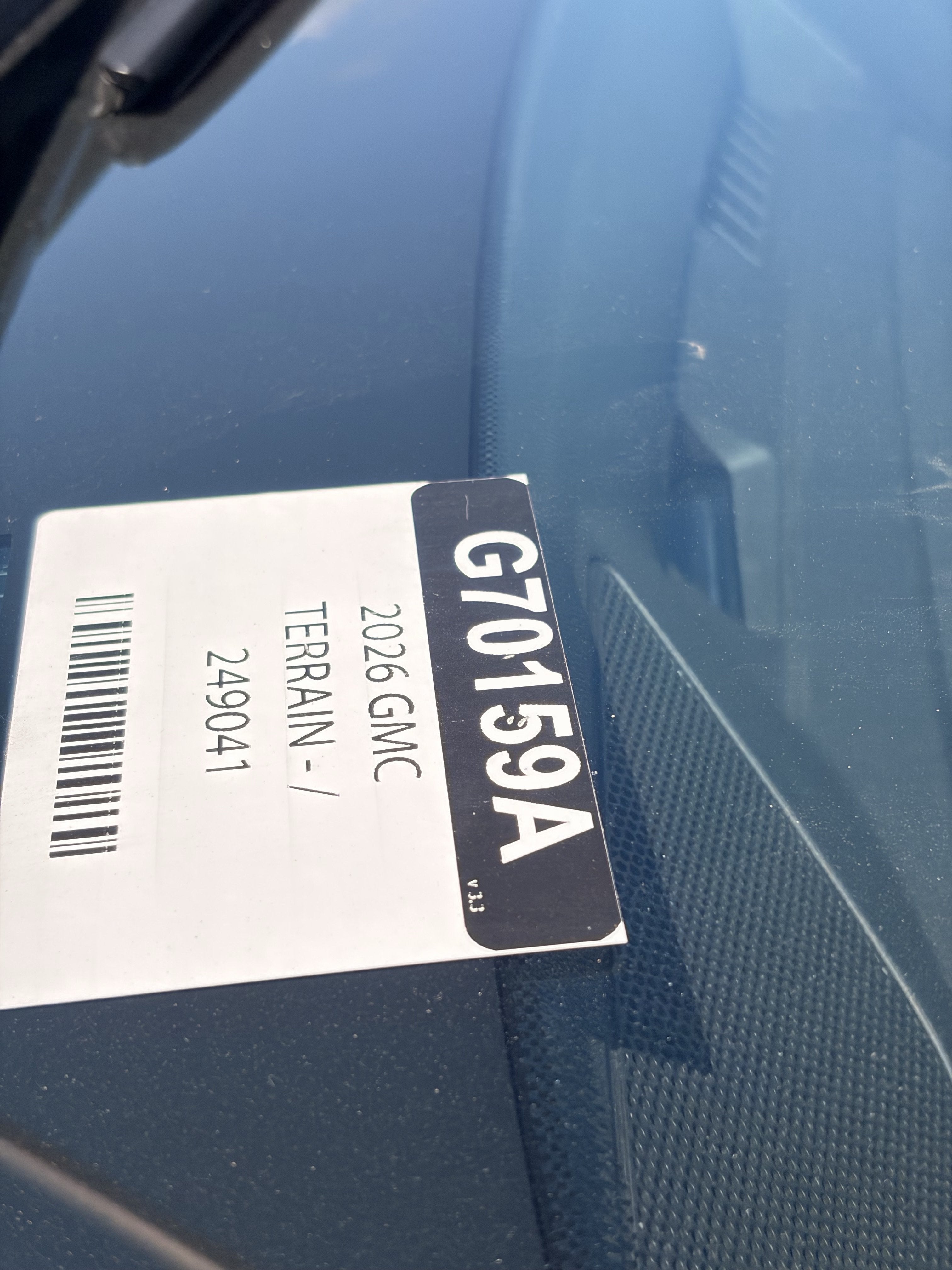 2026 GMC Terrain Denali