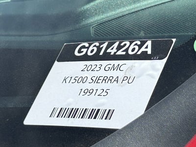 2023 GMC Sierra 1500 SLT