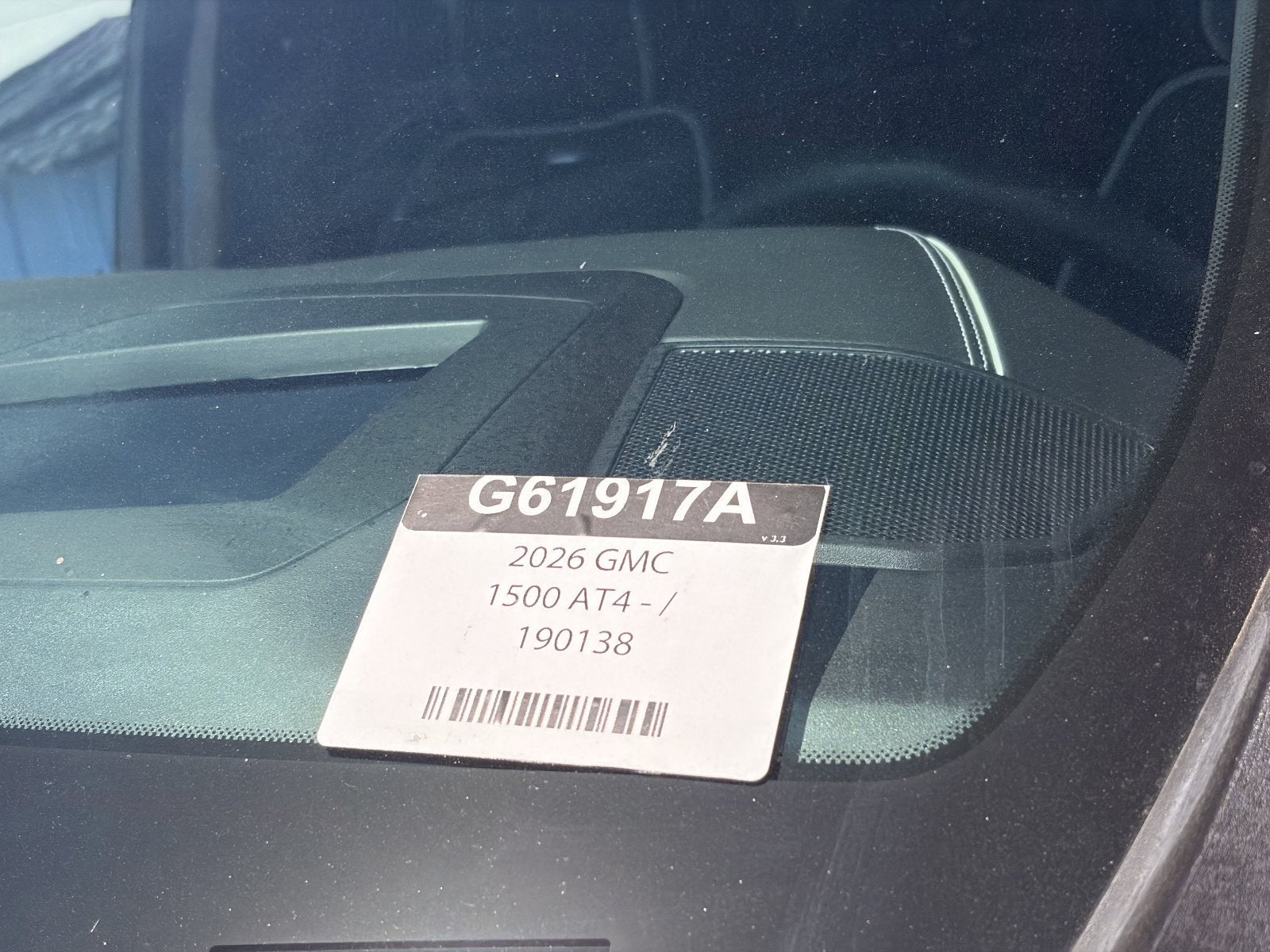 2026 GMC Sierra 1500 AT4X
