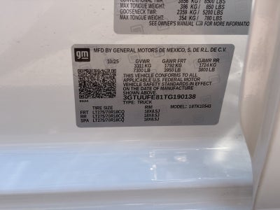 2026 GMC Sierra 1500 AT4X