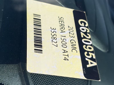 2023 GMC Sierra 1500 AT4X