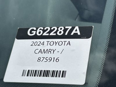 2024 Toyota Camry XLE