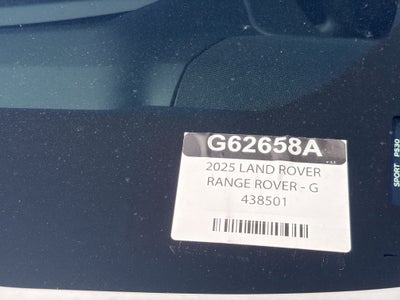 2025 Land Rover Range Rover Sport Dynamic SE