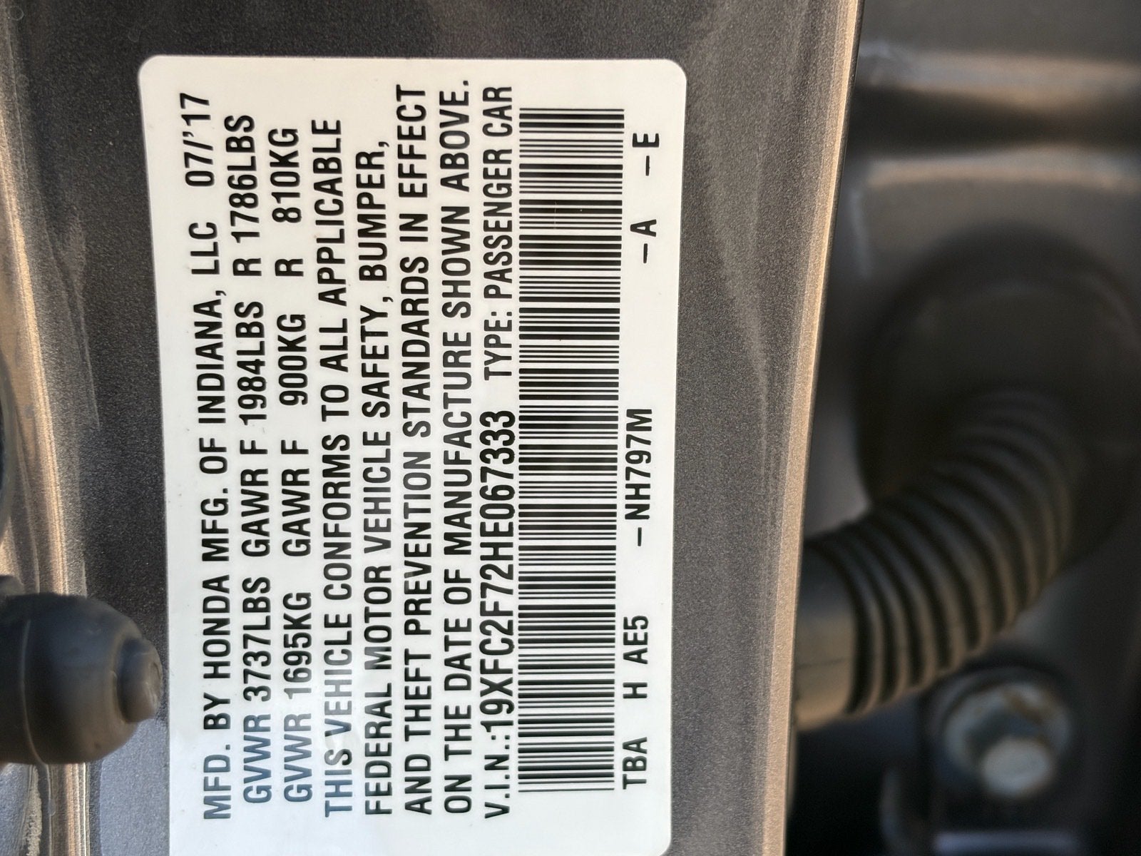 2017 Honda Civic EX