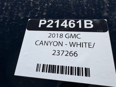 2018 GMC Canyon 2WD