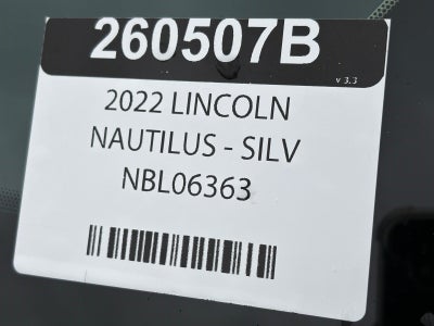 2022 Lincoln Nautilus Reserve