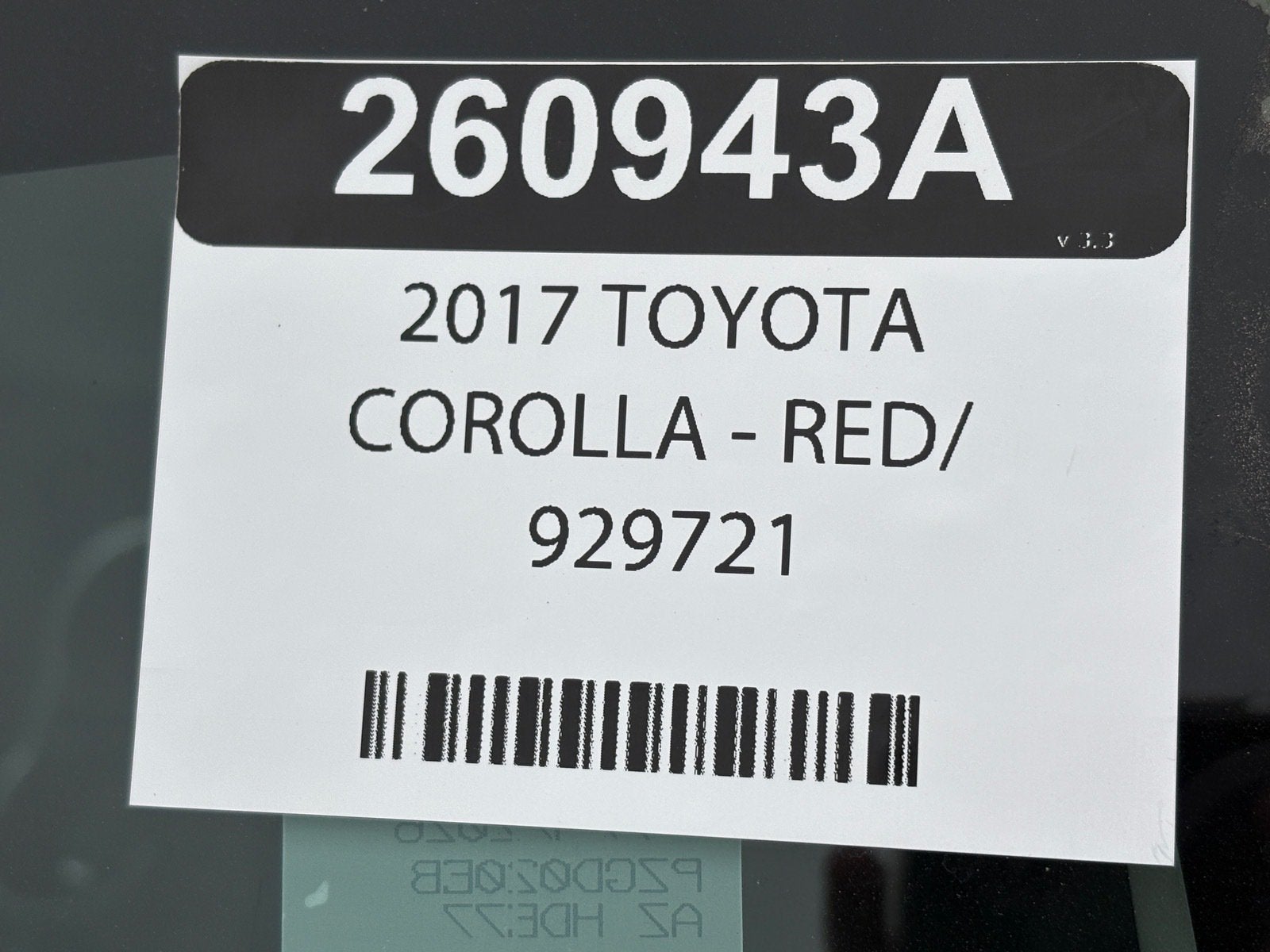 2017 Toyota Corolla L
