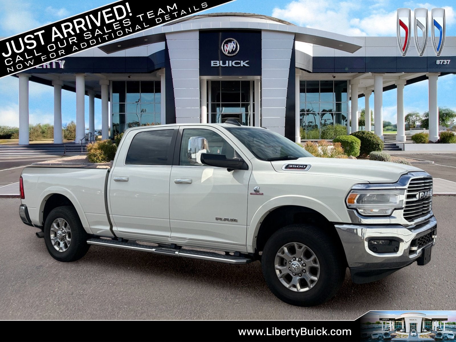 2019 RAM 3500 Laramie Crew Cab 4x4 6'4" Box