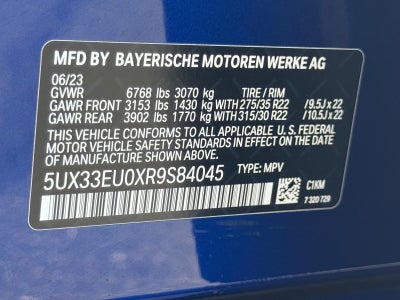 2024 BMW X5 M60i