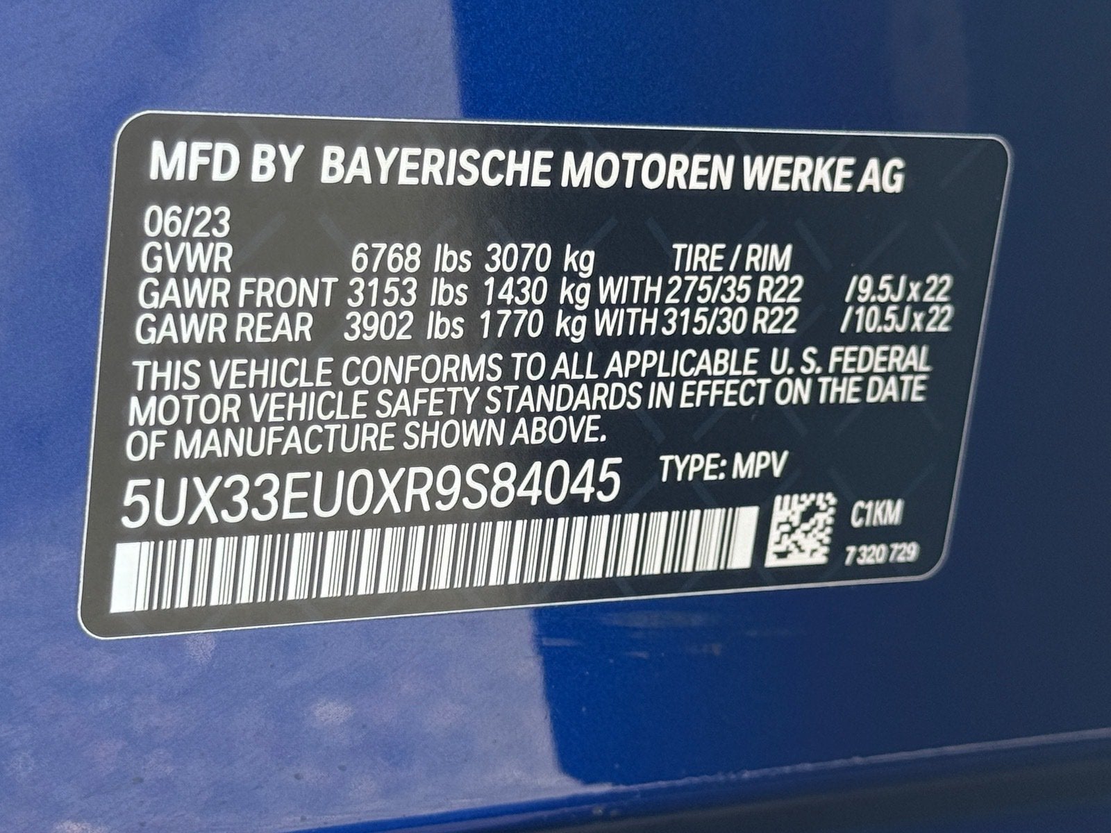 2024 BMW X5 M60i