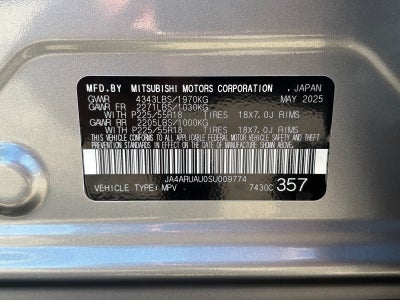 2025 Mitsubishi Outlander Sport 2.0 ES AWC