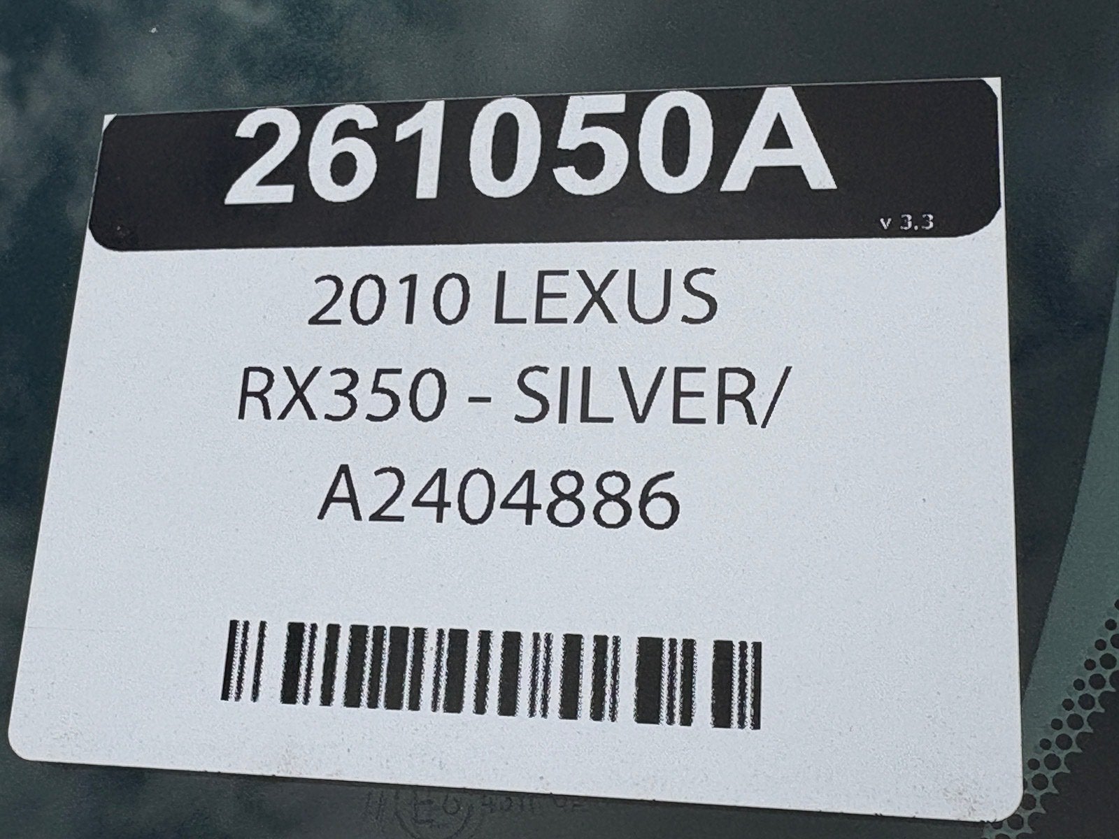 2010 Lexus RX 350 4DR FWD