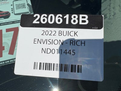 2022 Buick Envision Avenir