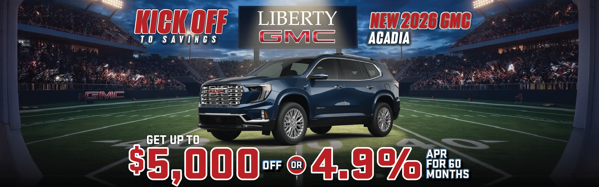 NEW 2026 GMC Acadia 